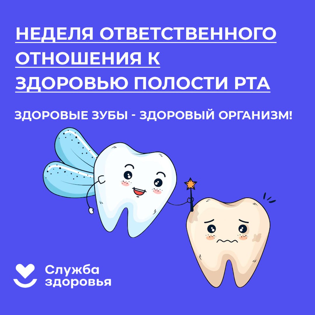 Профилактика стоматологических заболеваний!
