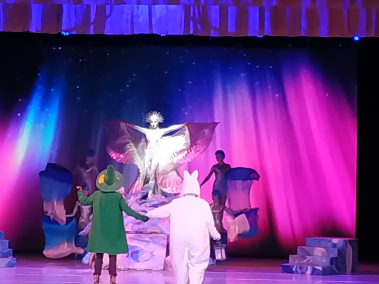 Новогоднее представление «Приключение волшебного фонаря».